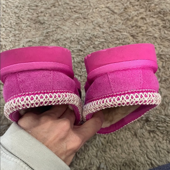 UGG Pink Tasman Slippers Shoes Clogs girls size 3 - Picture 4 of 6
